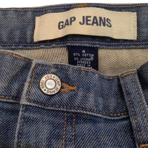 Y2K Gap Jeans Capri Length Jeans Size 4 - Picture 3 of 3